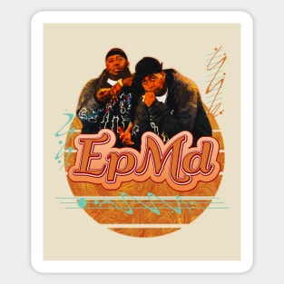 EpMd \\ Retro Art Sticker